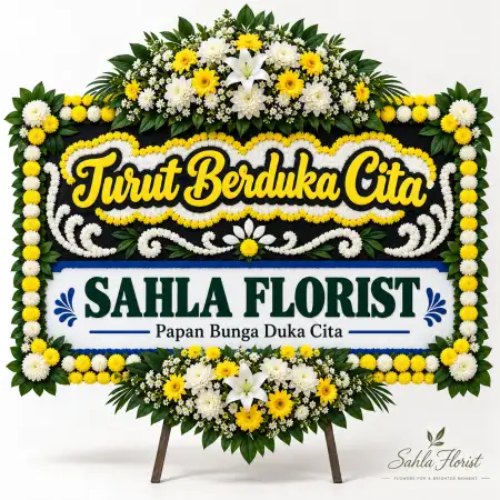 Papan Bunga Duka Purwokerto